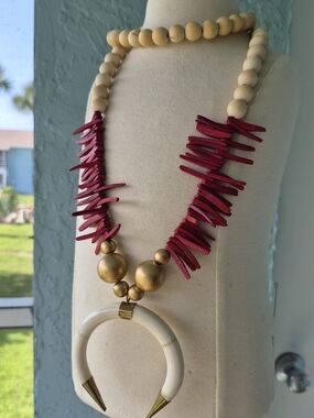 Handmade Bohemian Tribal Inspired Necklace